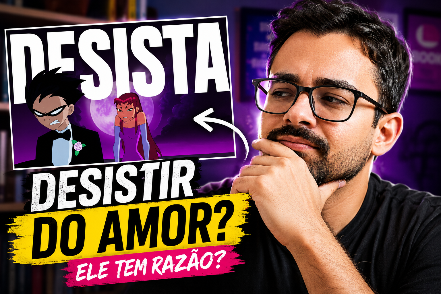 Thumbnail do vídeo Será que o amor começa quando você desiste dele?